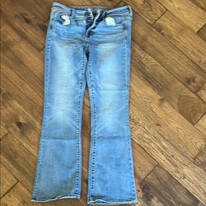 Women’s American Eagle Outfitters 8 Blue Boot Cut Jeans